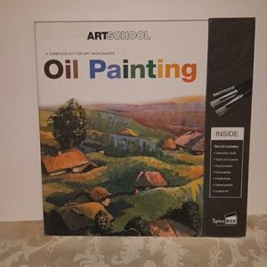 Art School oil painting kit complete